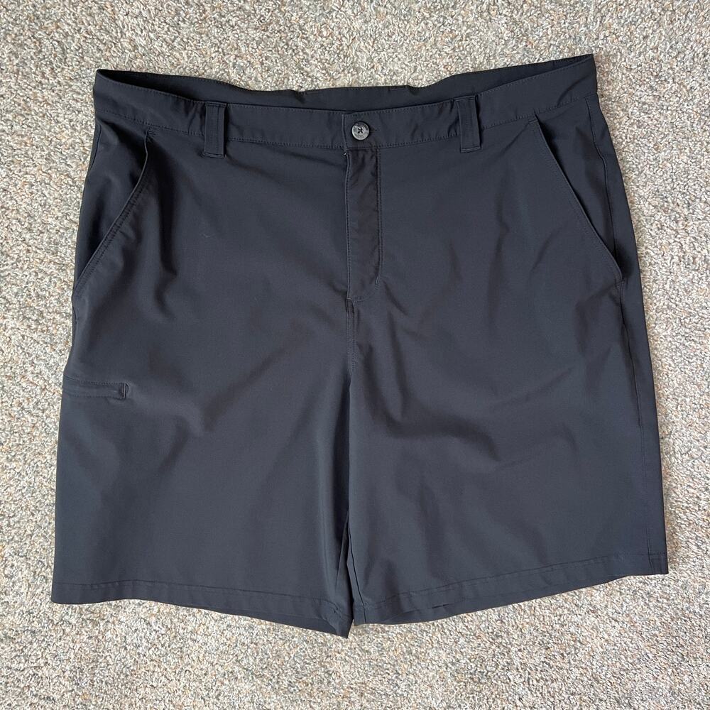 Columbia PFG Black Golf Shorts Men's 40 Pockets Fishing Outdoor